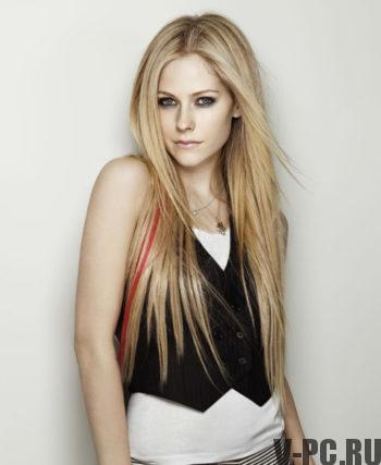 Fiatal Avril Lavigne fotó