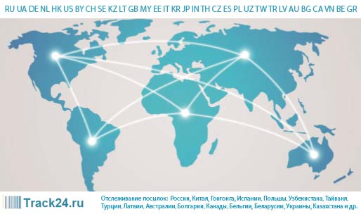A Track24.ru szolgáltatás lehetővé teszi a kínai csomagok nyomon követését