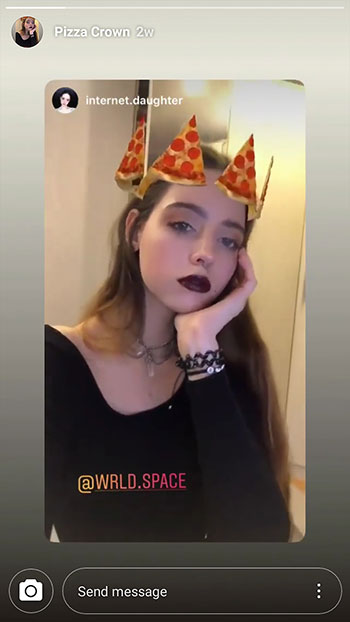 Hogyan lehet letölteni maszkokat instagram - pizza korona