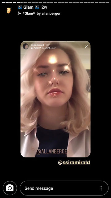 maszk alkotói az Instagram-ban - ragyogjon az arc