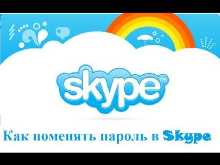 Hogyan lehet megváltoztatni a jelszót a Skype-on