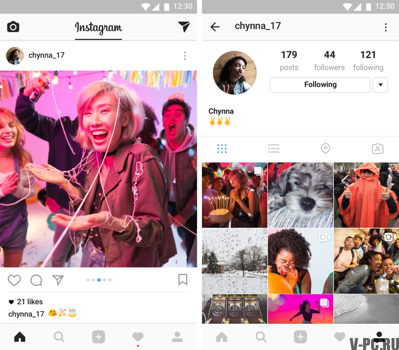 Fotók feltöltése az Instagram alkalmazásban