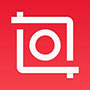 videó készítése fehér keretben iPhone inShot alkalmazásban