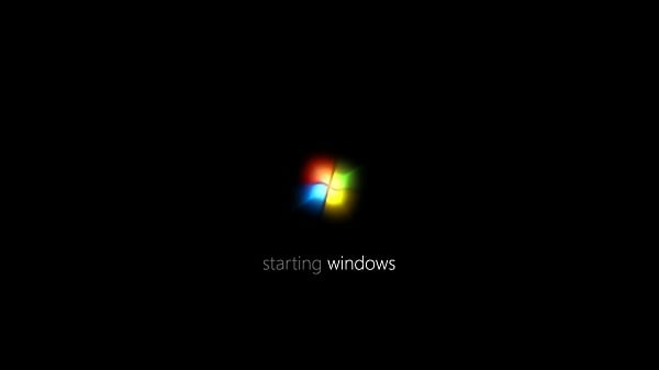 A Windows 7 rendszerindító képernyője