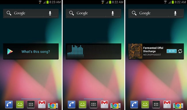 Zene keresése hang alapján a Google Play Zene szolgáltatásban