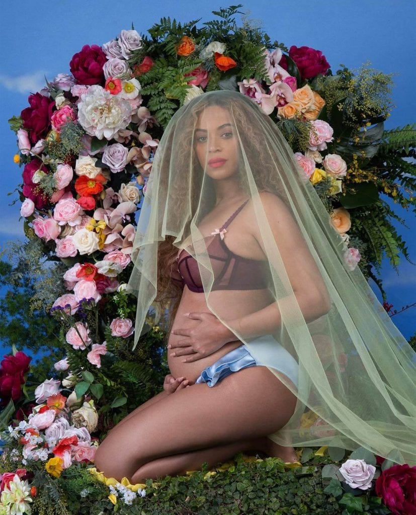 Beyonce, terhes ikrekkel Instagram